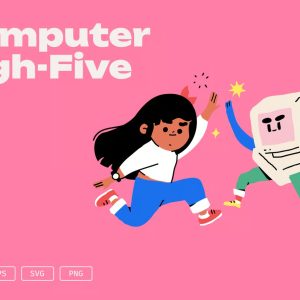 Computer High-Five
